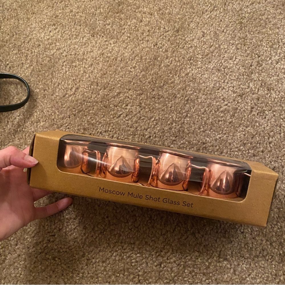 Moscow Mule Copper Shot glasses